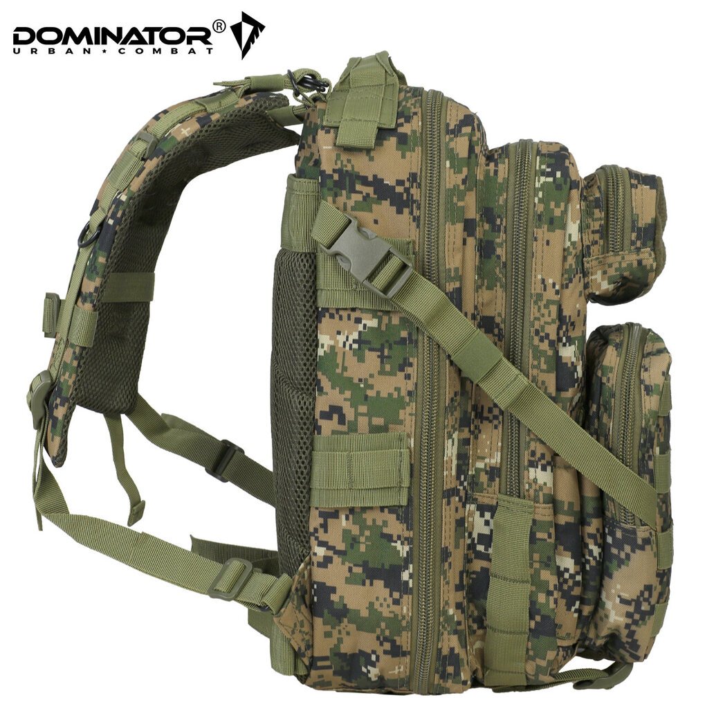 Turistinė kuprinė Dominator Urban Combat velcro 30L, žalia kaina ir informacija | Kuprinės ir krepšiai | pigu.lt