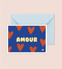 Atvirutė, Amour, Ma Petite Vie цена и информация | Конверты, открытки | pigu.lt