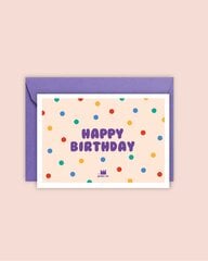 Atvirutė, Happy Birthday, Ma Petite Vie цена и информация | Конверты, открытки | pigu.lt