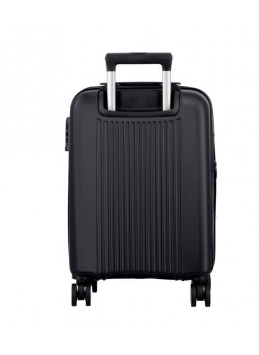 Mažas lagaminas Jump Stripe-Band, S, juodas kaina ir informacija | Lagaminai, kelioniniai krepšiai | pigu.lt