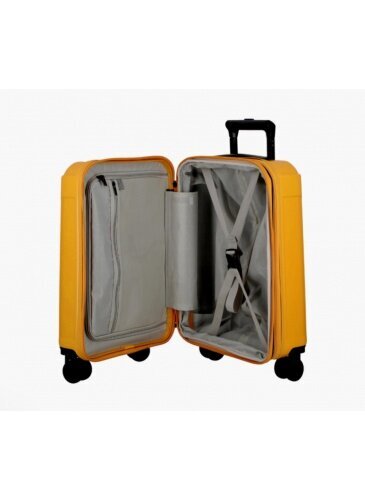 Mažas lagaminas Jump Glossy , S, geltonas kaina ir informacija | Lagaminai, kelioniniai krepšiai | pigu.lt