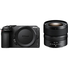 Nikon Z 30, (Z30) + NIKKOR Z DX 12–28mm f/3,5–5,6 PZ VR цена и информация | Цифровые фотоаппараты | pigu.lt