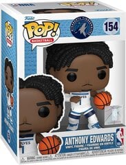 Фигурка Funko POP! NBA: Anthony Edwards (Minnesota Timberwolves) White Uniform цена и информация | Атрибутика для игроков | pigu.lt