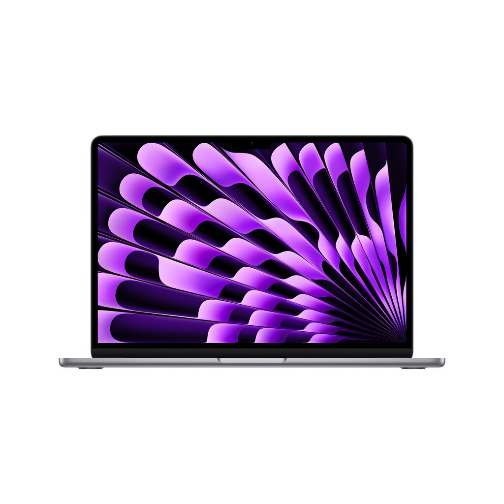 MacBook Air 13" Apple M3 8C CPU 8C GPU/8GB/256GB SSD/Space Grey/SWE - MRXN3KS/A kaina ir informacija | Nešiojami kompiuteriai | pigu.lt