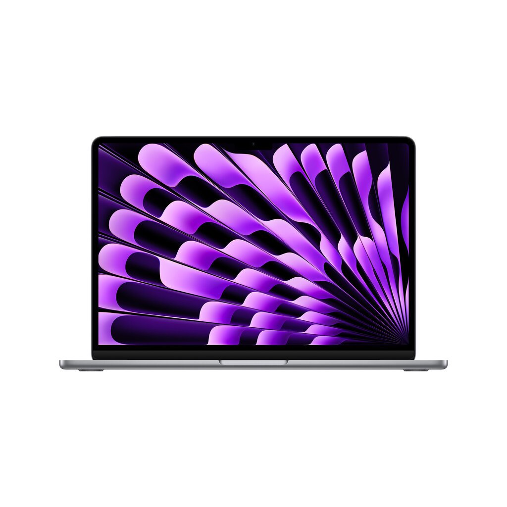 MacBook Air 13" Apple M3 8C CPU 8C GPU/8GB/256GB SSD/Space Grey/INT - MRXN3ZE/A цена и информация | Nešiojami kompiuteriai | pigu.lt