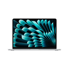 MacBook Air 13" Apple M3 chip with 8-core CPU and 8-core GPU, 8GB, 256GB SSD - Silver - MRXQ3KS/A цена и информация | Ноутбуки | pigu.lt