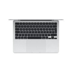 MacBook Air 13" Apple M3 chip with 8-core CPU and 8-core GPU, 8GB, 256GB SSD - Silver - MRXQ3KS/A цена и информация | Ноутбуки | pigu.lt