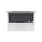 MacBook Air 13" Apple M3 8C CPU 8C GPU/8GB/256GB SSD/Silver/RUS - MRXQ3RU/A kaina ir informacija | Nešiojami kompiuteriai | pigu.lt