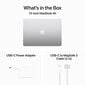 Apple MacBook Air 13" M3 chip with 8-core CPU and 10-core GPU 8GB 512GB SSD - Silver - MRXR3ZE/A kaina ir informacija | Nešiojami kompiuteriai | pigu.lt