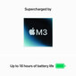 Apple MacBook Air 13" M3 chip with 8-core CPU and 8-core GPU 8GB 256GB SSD - Starlight - MRXT3KS/A kaina ir informacija | Nešiojami kompiuteriai | pigu.lt