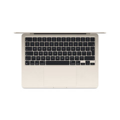 Apple MacBook Air 13" M3 chip with 8-core CPU and 8-core GPU 8GB 256GB SSD - Starlight - MRXT3RU/A kaina ir informacija | Nešiojami kompiuteriai | pigu.lt