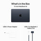 Apple MacBook Air 13" M3 chip with 8-core CPU and 8-core GPU 8GB 256GB SSD - Midnight - MRXV3KS/A kaina ir informacija | Nešiojami kompiuteriai | pigu.lt