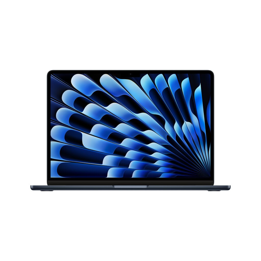 MacBook Air 13" Apple M3 8C CPU 8C GPU/8GB/256GB SSD/Midnight/SWE - MRXV3KS/A kaina ir informacija | Nešiojami kompiuteriai | pigu.lt