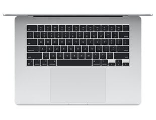 MacBook Air 15" Apple M3 chip with 8-core CPU and 10-core GPU, 8GB, 512GB SSD - Silver - MRYQ3KS/A kaina ir informacija | Nešiojami kompiuteriai | pigu.lt