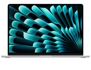 MacBook Air 15" Apple M3 chip with 8-core CPU and 10-core GPU, 16GB, 512GB SSD - Silver - MXD23ZE/A цена и информация | Ноутбуки | pigu.lt