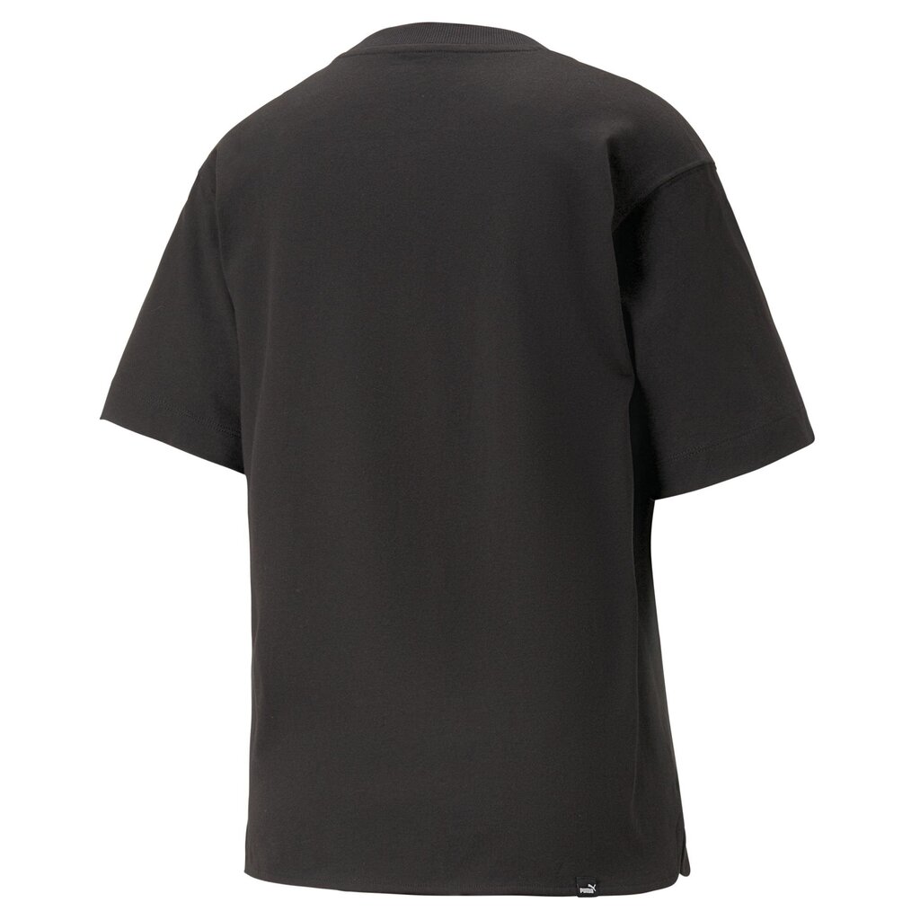Marškinėliai moterims Puma 67310701, juodi kaina ir informacija | Marškinėliai moterims | pigu.lt