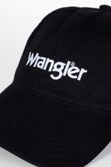 Кепкa Wrangler 112352592-OS, черный цена и информация | Мужские шарфы, шапки, перчатки | pigu.lt