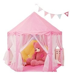 Vaikų palapinė - pilis PreSton, rožinis kaina ir informacija | Vaikų žaidimų nameliai | pigu.lt