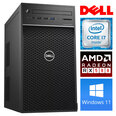 DELL 3630 Tower i7-8700K 8GB 1TB SSD M.2 NVME+2TB RX580 8GB WIN11Pro