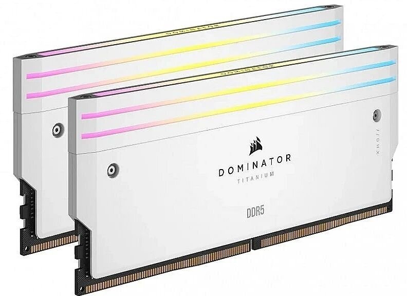 Corsair Dominator Titanium RGB (CMP32GX5M2B6400C32W) kaina ir informacija | Operatyvioji atmintis (RAM) | pigu.lt