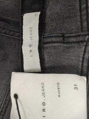 IRO IRO.JEANS Moterims Tessa Aptempti džinsai Juoda 31W, 3662091091205 kaina ir informacija | Džinsai moterims | pigu.lt