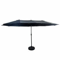 Садовый зонт Akord Tilia, серый цена и информация | Зонты, маркизы, стойки | pigu.lt
