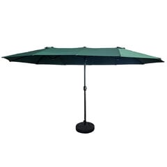 Садовый зонт Akord Tilia, зеленый цена и информация | Зонты, маркизы, стойки | pigu.lt