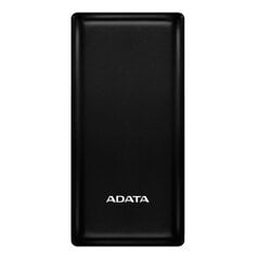 Adata Power Bank USB 20000mAh Black PBC20-BK цена и информация | Зарядные устройства Power bank | pigu.lt