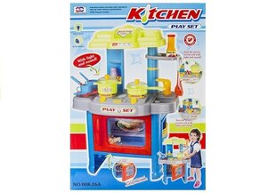 Žaislinė virtuvė su orkaite ir priedais kaina ir informacija | Žaislai mergaitėms | pigu.lt