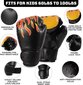Profesionalus bokso krepšys su bokso pirštinėmis Odoland, juodas kaina ir informacija | Kovos menai | pigu.lt
