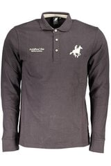 Polo marškinėliai vyrams U.S. Grand Polo, pilki kaina ir informacija | Vyriški marškinėliai | pigu.lt