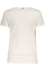 Tommy Hilfiger marškinėliai moterims, smėlio spalvos kaina ir informacija | Marškinėliai moterims | pigu.lt