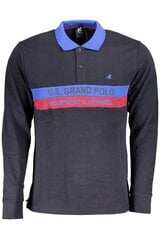 нас. футболка поло grand polo usp878 USP878_BLBLU_3XL цена и информация | Мужские футболки | pigu.lt