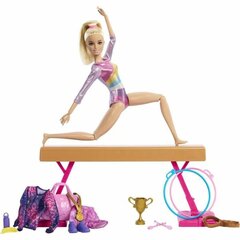 Lėlė Barbie Gimnastė kaina ir informacija | Žaislai mergaitėms | pigu.lt