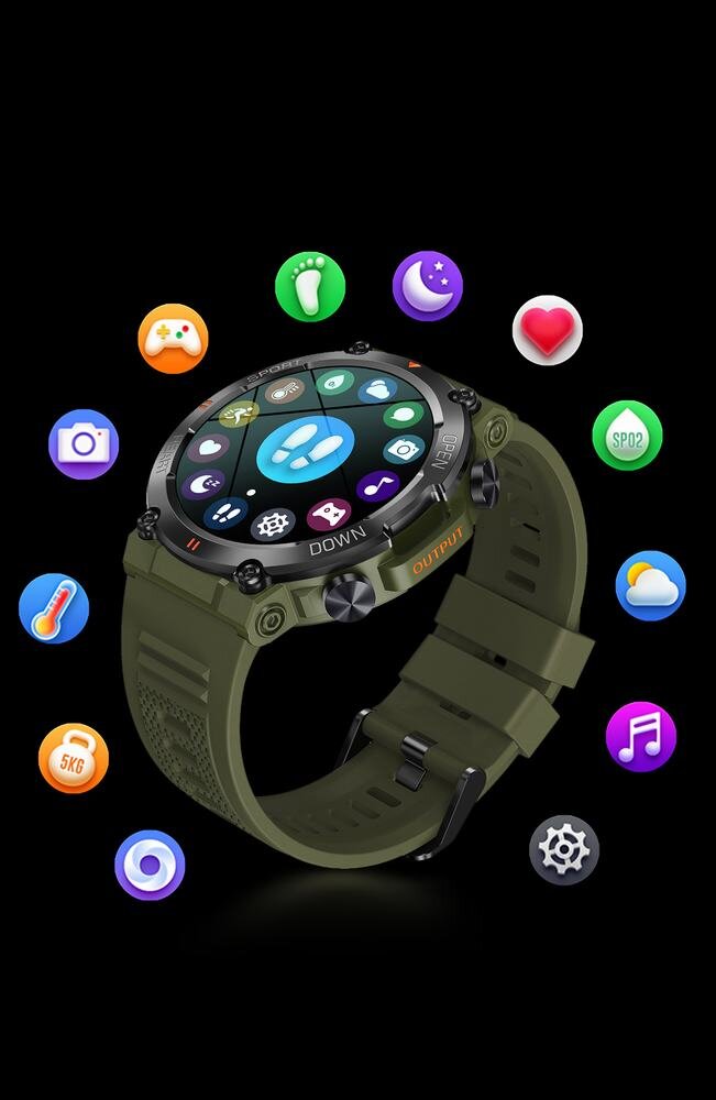 Gravity GT7-2 PRO kaina ir informacija | Išmanieji laikrodžiai (smartwatch) | pigu.lt