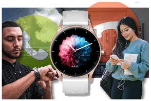 Smart Clock Unisex Gravity GT2-5 - Bluetooth, (SG019E) цена и информация | Смарт-часы (smartwatch) | pigu.lt