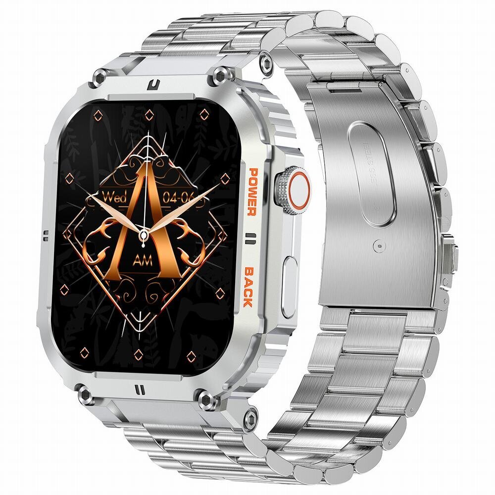 Gravity GT6-7 Silver kaina ir informacija | Išmanieji laikrodžiai (smartwatch) | pigu.lt