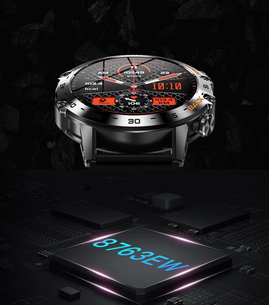 Gravity GT9-1 kaina ir informacija | Išmanieji laikrodžiai (smartwatch) | pigu.lt