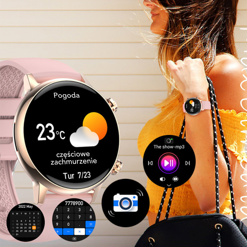 Rubicon RNCF09 kaina ir informacija | Išmanieji laikrodžiai (smartwatch) | pigu.lt