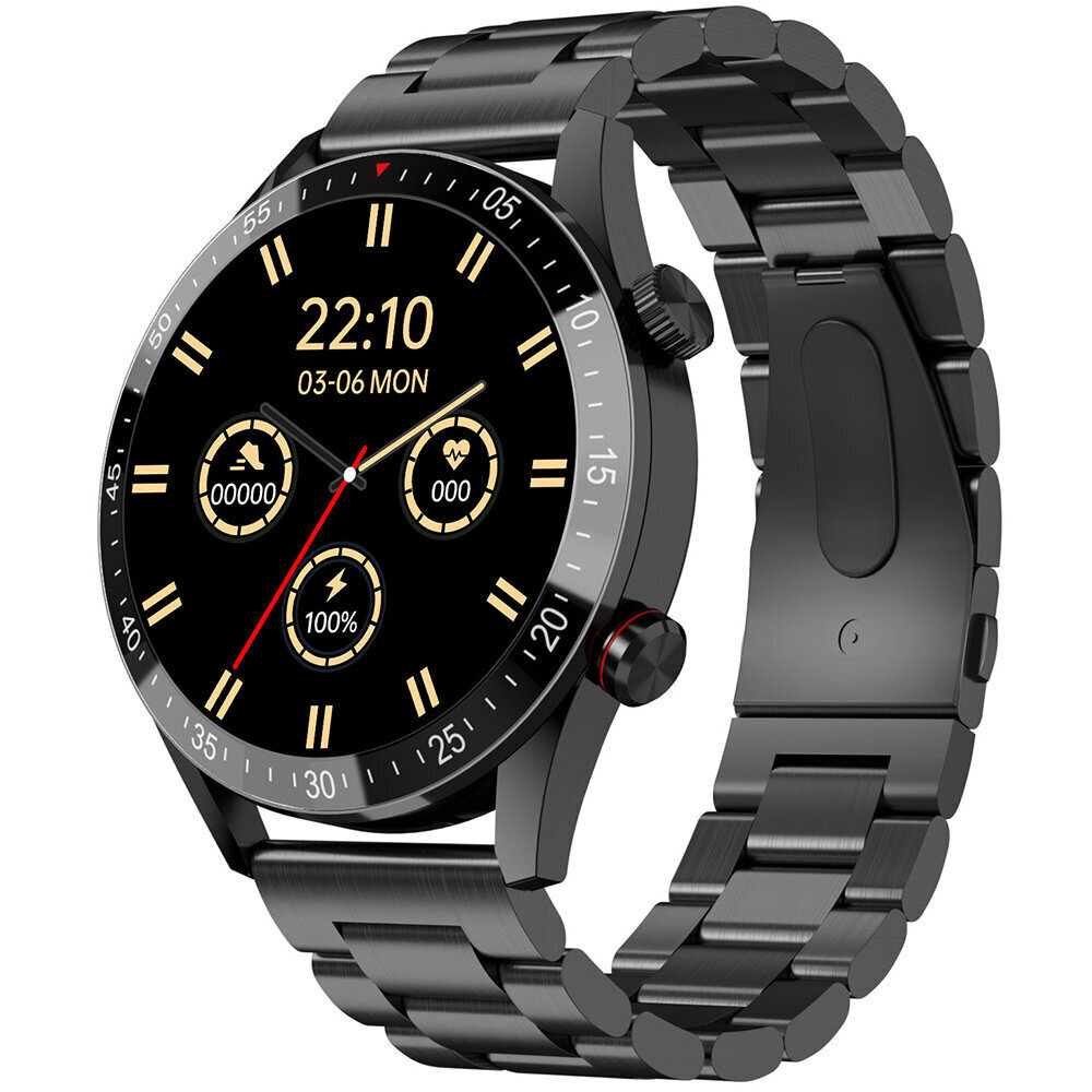 Gravity GT4-2 Black kaina ir informacija | Išmanieji laikrodžiai (smartwatch) | pigu.lt