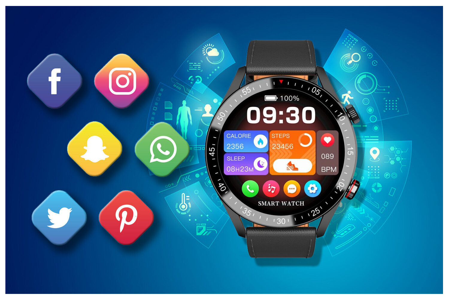 Gravity GT4-4 kaina ir informacija | Išmanieji laikrodžiai (smartwatch) | pigu.lt