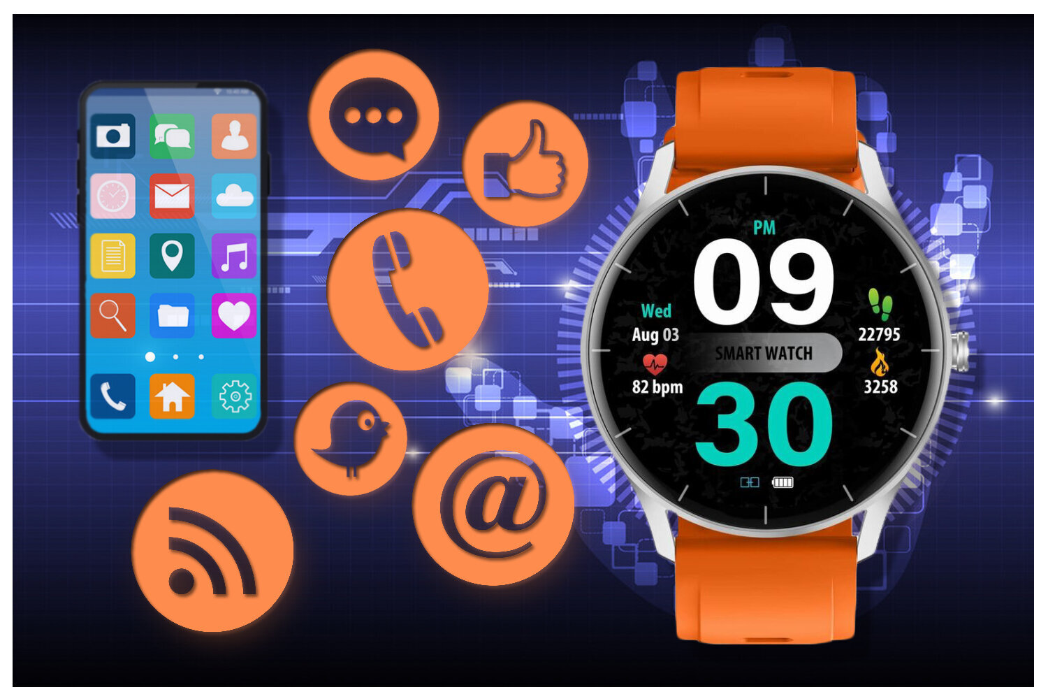 Gravity GT2-8 kaina ir informacija | Išmanieji laikrodžiai (smartwatch) | pigu.lt