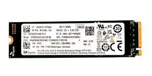 SSD Hynix HFM256GD3JX013N 256GB M.2 PCIe kaina ir informacija | Vidiniai kietieji diskai (HDD, SSD, Hybrid) | pigu.lt