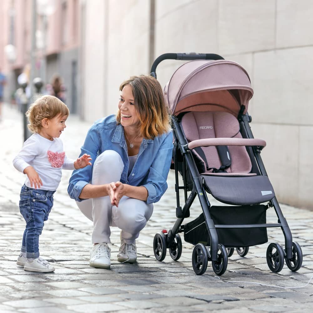 Sportinis vežimėlis Recaro Easylife Elite 2, dusty rose цена и информация | Vežimėliai | pigu.lt