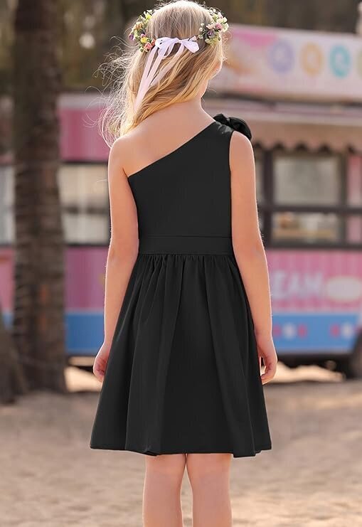 Suknelė mergaitėms Danna Belle, juoda kaina ir informacija | Suknelės mergaitėms | pigu.lt