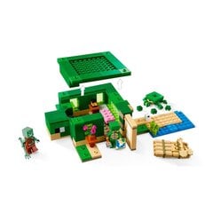 21254 LEGO Minecraft Vėžlių paplūdimio namas kaina ir informacija | Konstruktoriai ir kaladėlės | pigu.lt
