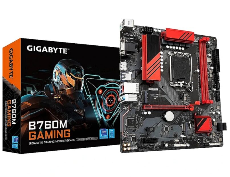 Gigabyte B760M Gaming цена и информация | Pagrindinės plokštės | pigu.lt