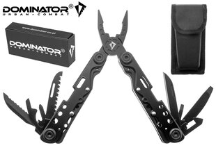 Daugiafunkcinis įrankis Multitool Black Ant 13 funkcijų Dominator Urban Combat, juodas kaina ir informacija | Turistiniai peiliai, daugiafunkciniai įrankiai | pigu.lt