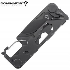 Daugiafunkcinis įrankis Multitool Pocket Tool Dominator Urban, juodas цена и информация | Туристические ножи, многофункциональные приборы | pigu.lt