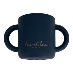 Silikoninis puodelis Leo et Lea, mėlynas цена и информация | Бутылочки и аксессуары | pigu.lt